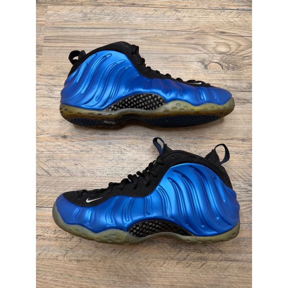 Nike Air Foamposite One XX Royal Blue Black 895320-500 Mens Size 13 Sneakers